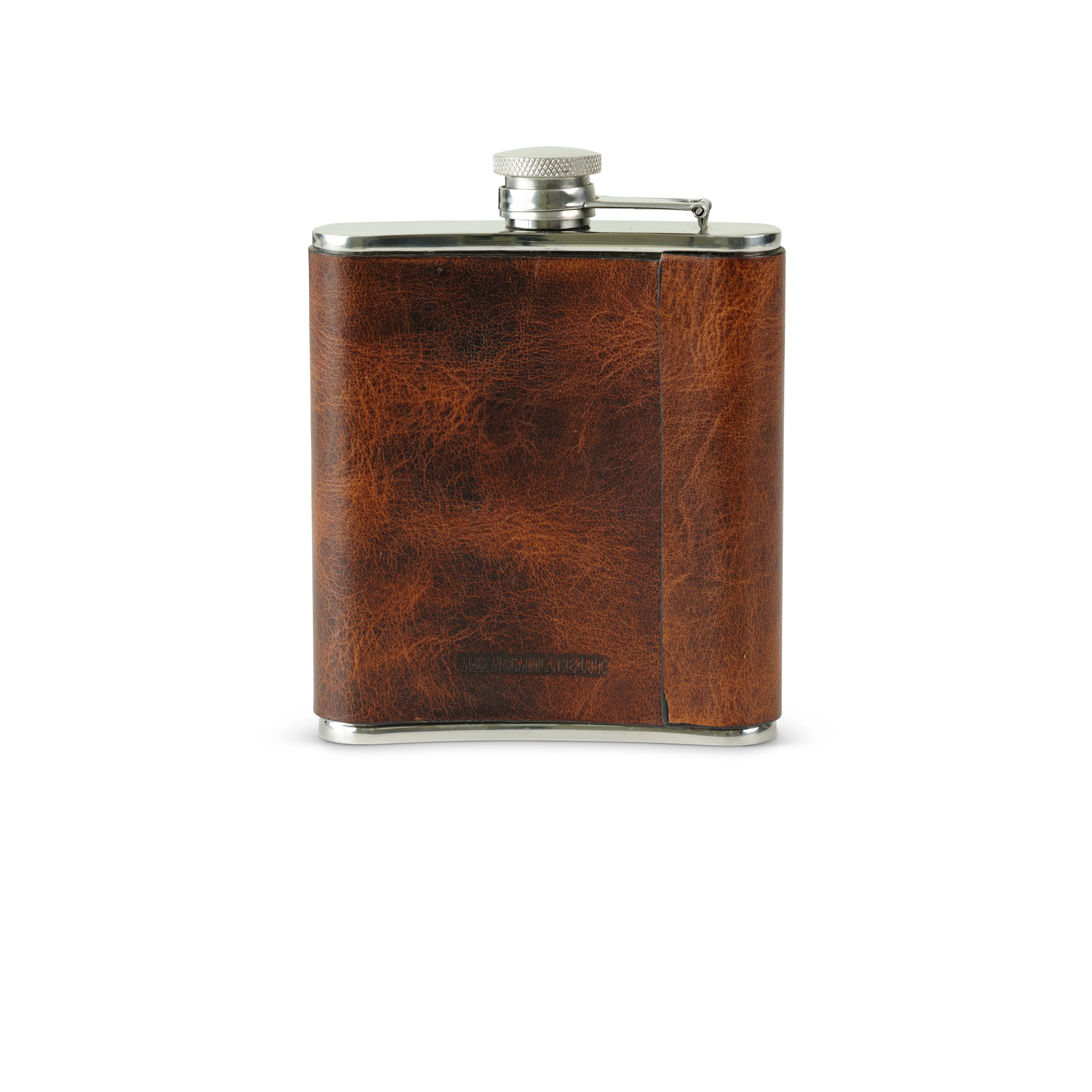 Kineño Leather 6 oz Flask - Image 2