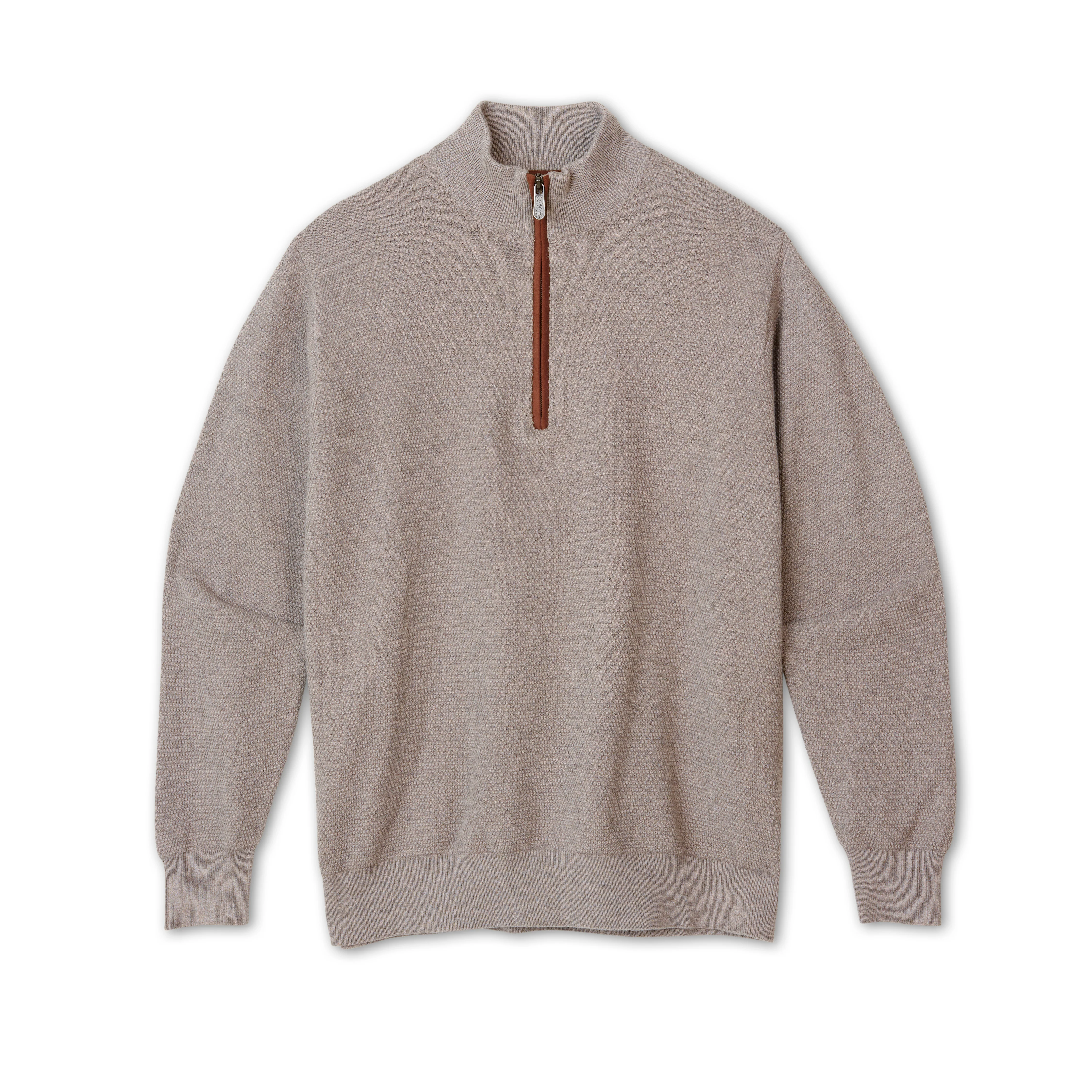 Men's Main House Quarter Zip, Heathered