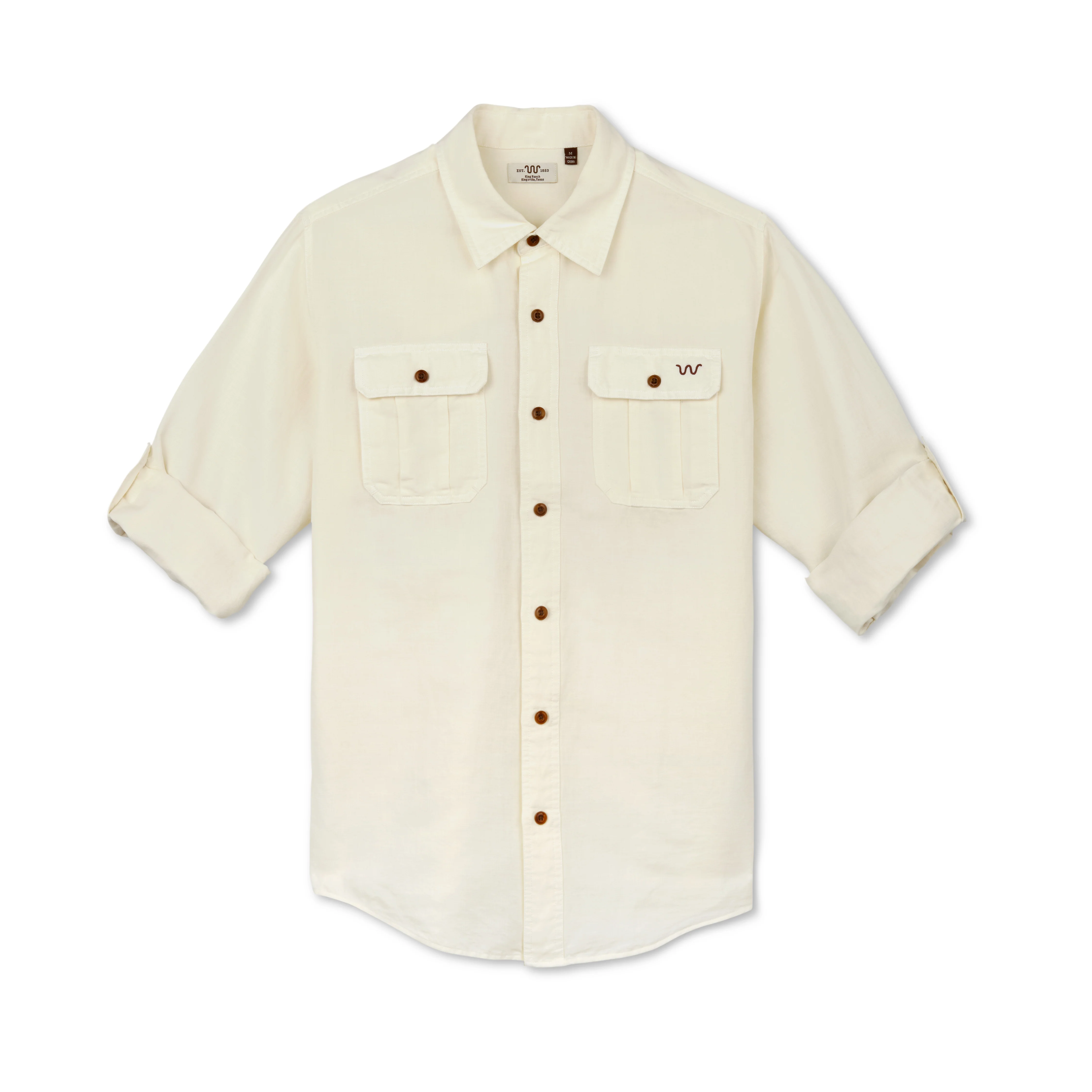 Men's Linen Utility Shirt - Image 17