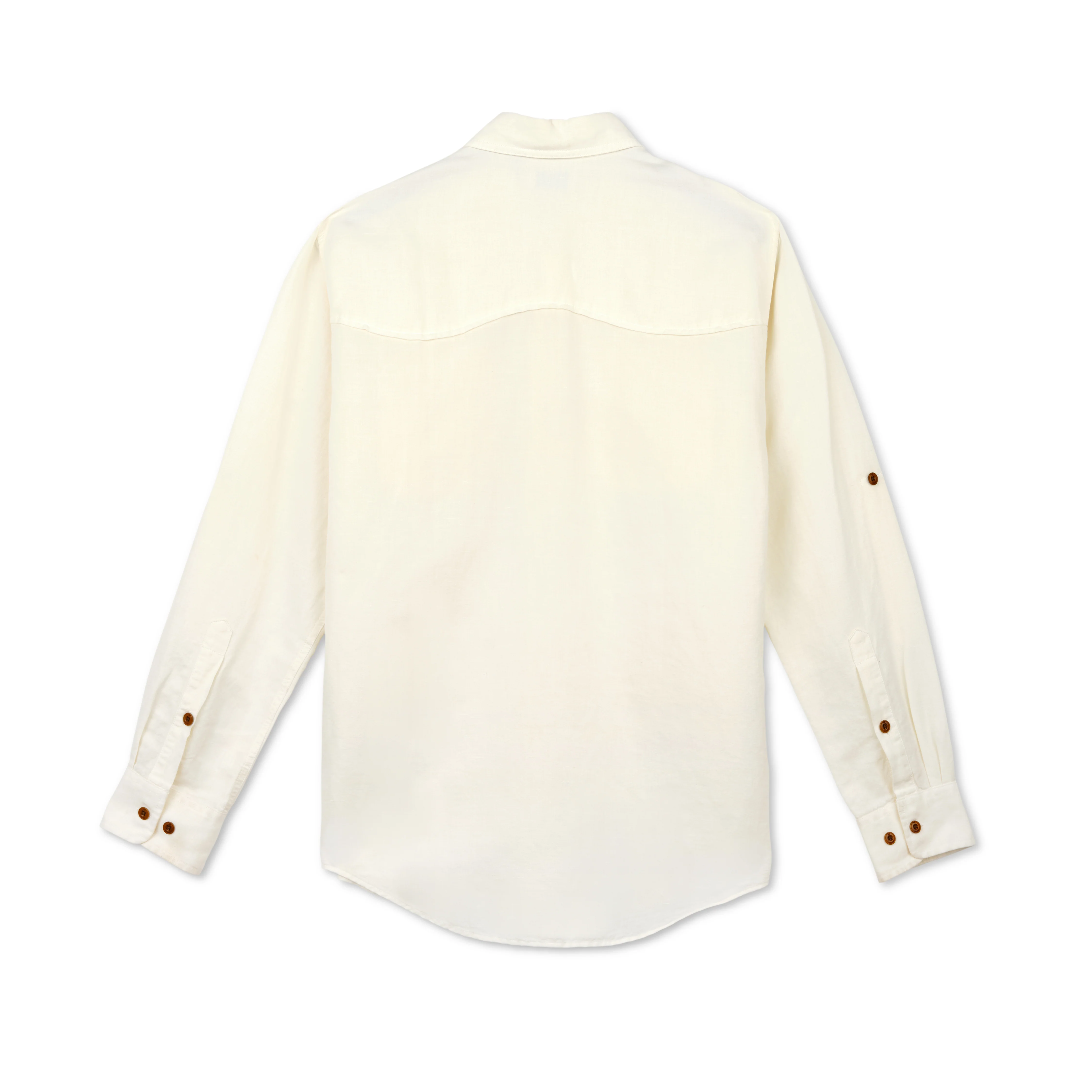 Men's Linen Utility Shirt - Image 18