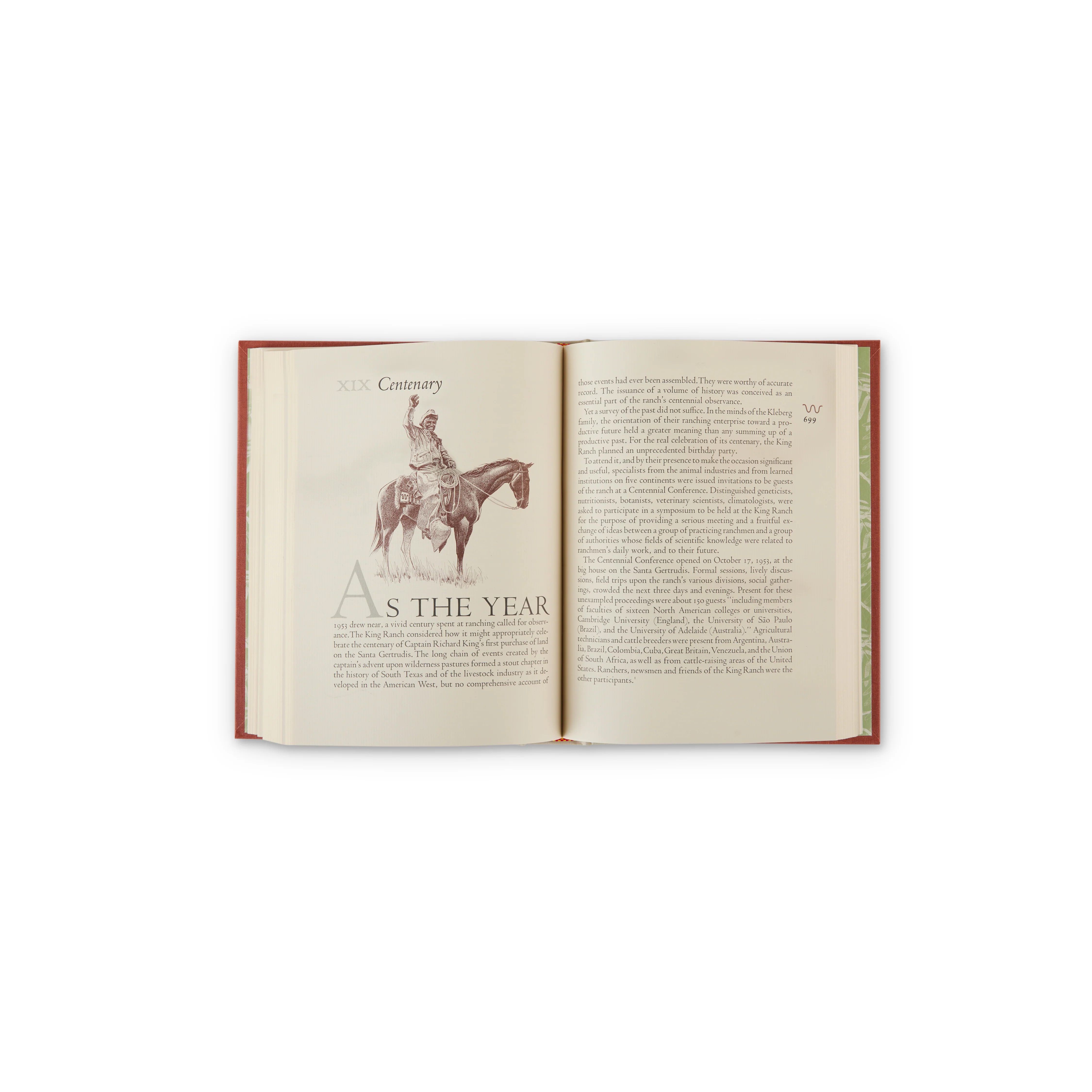 "The King Ranch" Book Set By Tom Lea - Image 3